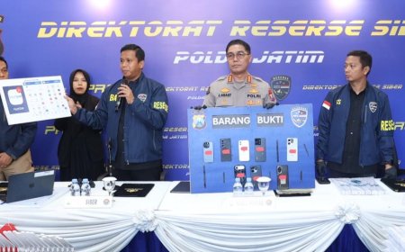 Tiga Tersangka OTP Ilegal Jalani Proses Hukum