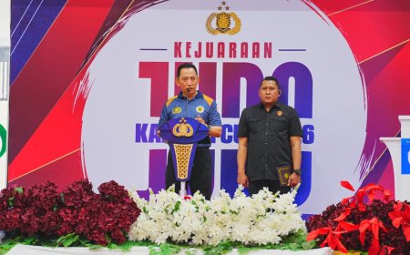 Kapolri Tekankan Judo Cup sebagai Sarana Pembinaan SDM