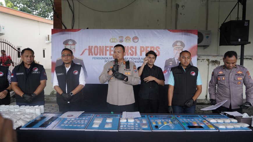 Pengungkapan Narkoba, Barang Bukti Rp1,1 Miliar Diamankan Polisi