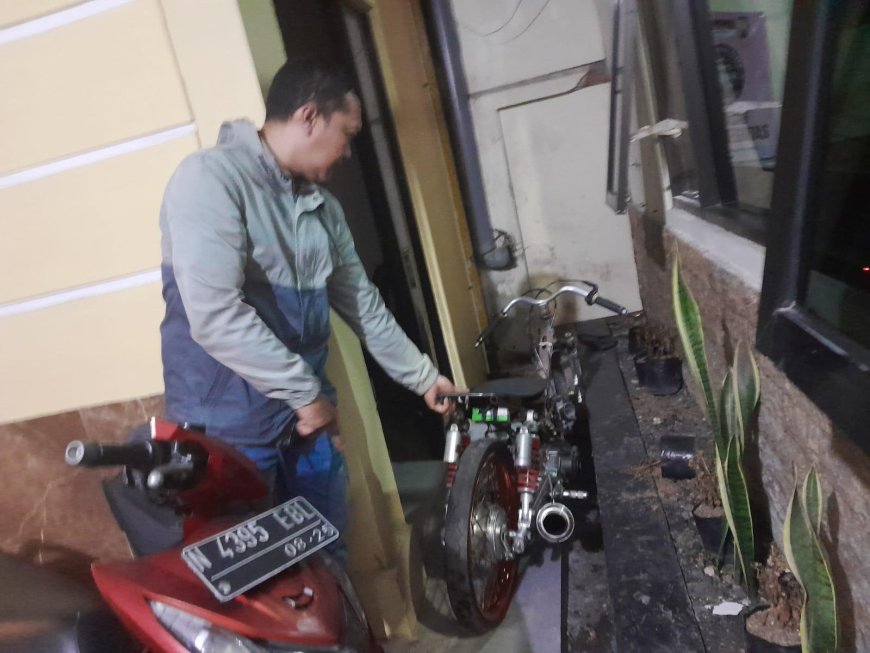 Belasan Motor Balap Liar Diamankan Demi Jaga Keselamatan Pengguna Jalan
